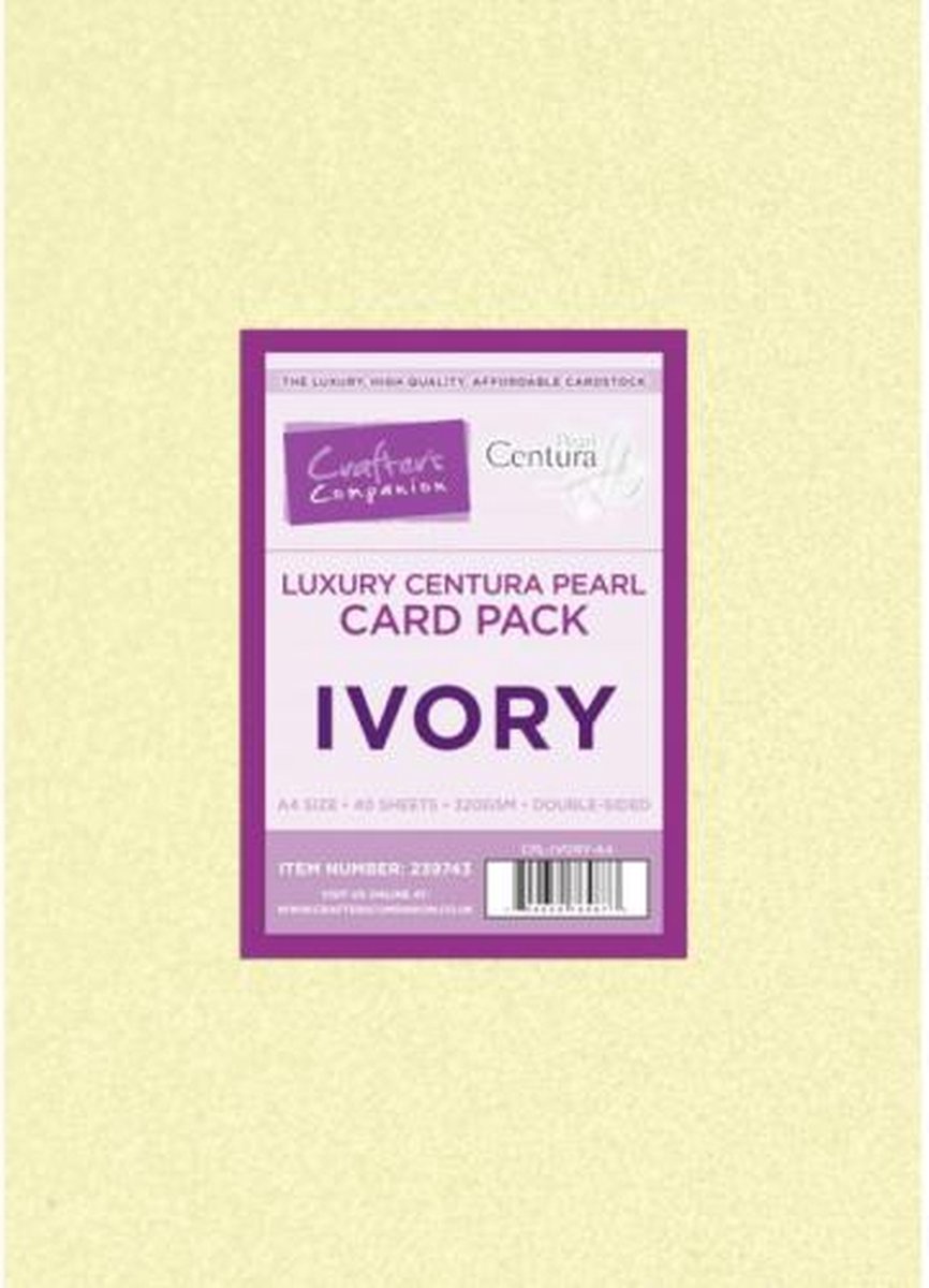 Luxury Centura Pearl Card Pack Ivory (327240.000.IVO)